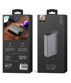Power Bank KING KPG-212 20000 mAh (22,5W)